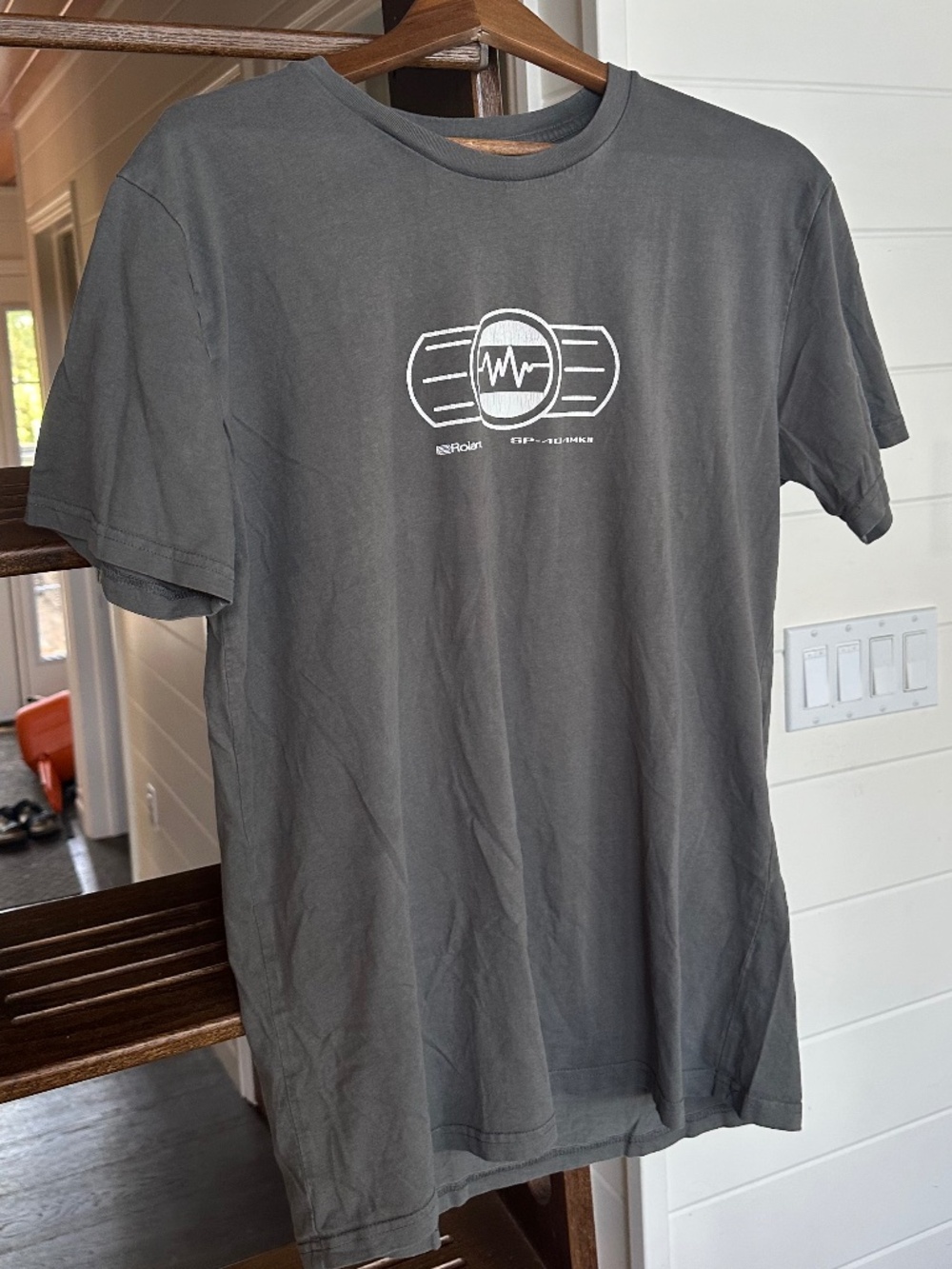 Men's - ROLAND SP-404 MkII Creative Sampler and Effector T-Shirt - RARE - Size L - Picture 2 of 13